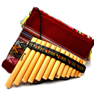 13 Tube Peruvian Pan Flute with Bag