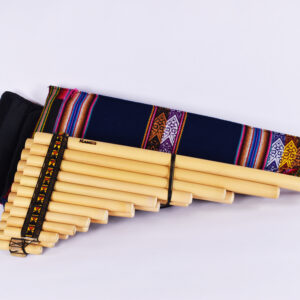 21 Tube Peruvian Pan Flute with Bag